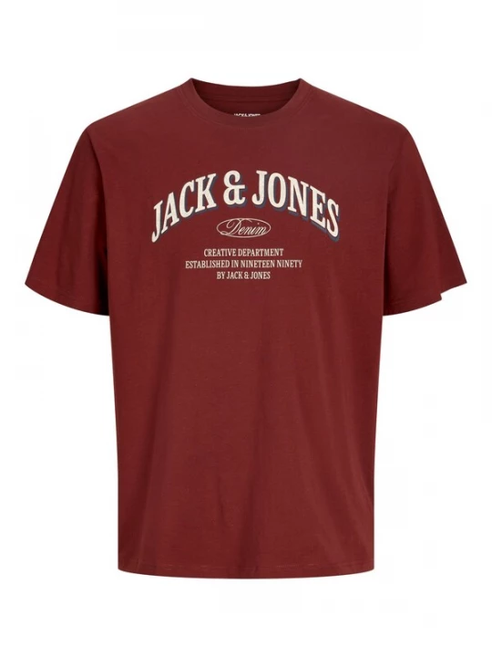 Foto van product JACK & JONES Shirt 'JJEDENVER' smoky blue / bordeaux / wolwit