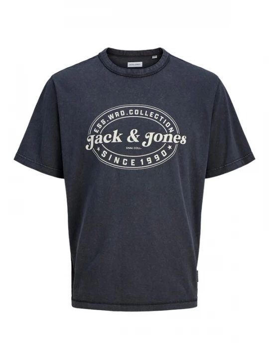 Foto van product JACK & JONES Shirt 'JJEDover' zwart / wit