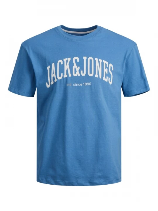 Foto van product JACK & JONES Shirt 'JJEJosh' azuur / wit