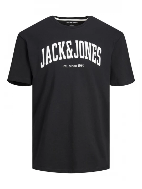 Foto van product JACK & JONES Shirt 'JJEJosh' zwart / wit