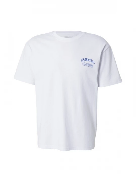 Foto van product JACK & JONES Shirt 'JJEORGANIC STUDIO' ultramarine blauw / wit
