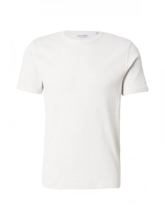 Foto van product JACK & JONES Shirt 'JJEORGANIC' wit gemêleerd