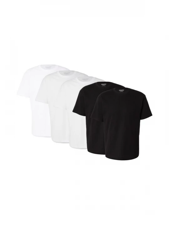 Foto van product JACK & JONES Shirt zwart / wit / offwhite