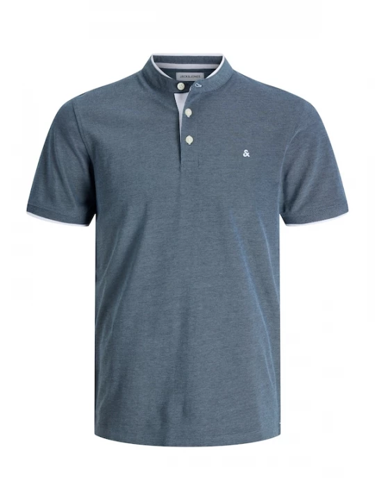 Foto van product JACK & JONES Shirt 'JJEPAULOS' navy / wit