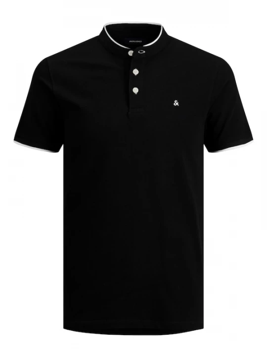 Foto van product JACK & JONES Shirt 'JJEPAULOS' zwart / wit