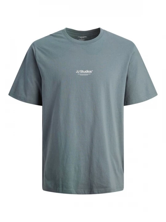Foto van product JACK & JONES Shirt 'JJESOHO' grijs / wit