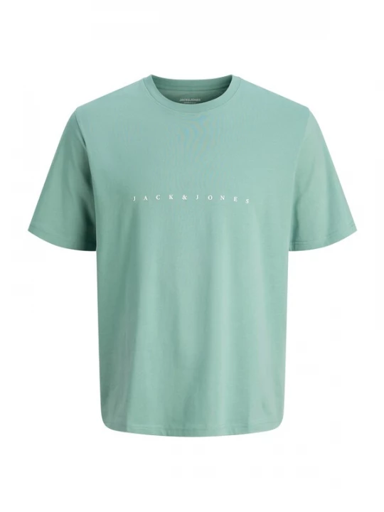 Foto van product JACK & JONES Shirt 'JJEStar' turquoise / wit