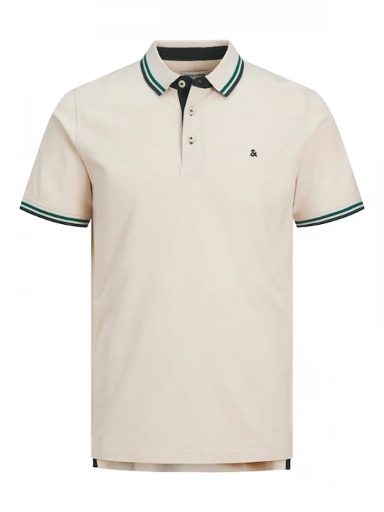 Foto van product JACK & JONES Shirt 'JJPaulos' beige / groen / donkergroen