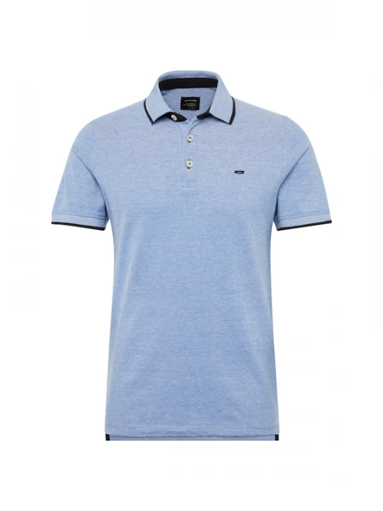 Foto van product JACK & JONES Shirt 'JJPaulos' hemelsblauw / zwart