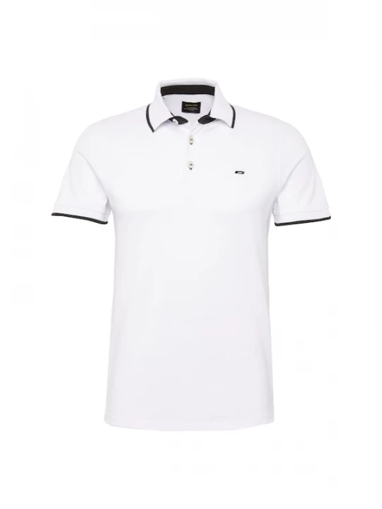 Foto van product JACK & JONES Shirt 'JJPaulos' zwart / wit