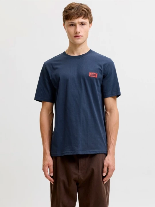 Foto van product JACK & JONES Shirt 'JJRUSH' navy / grenadine
