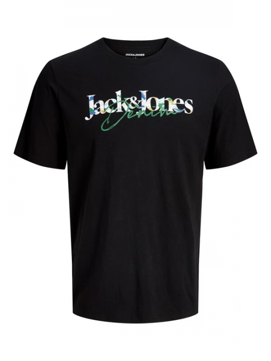 Foto van product JACK & JONES Shirt 'JJTom' groen / zwart / wit