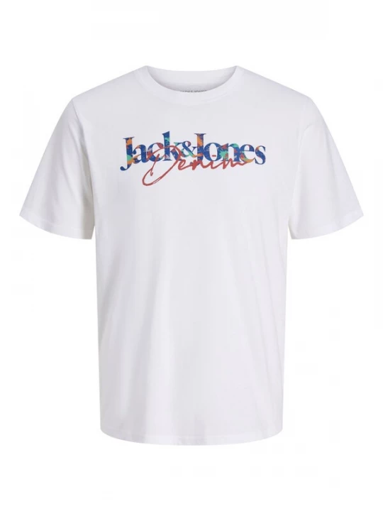 Foto van product JACK & JONES Shirt 'JJTOM' navy / rood / wit