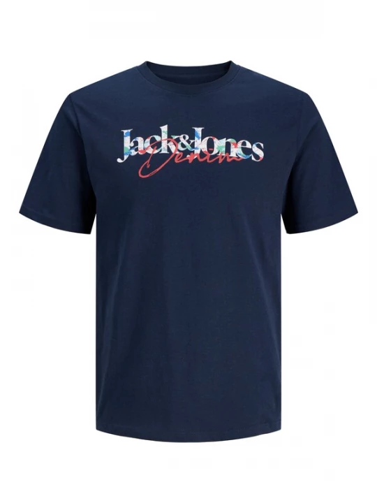 Foto van product JACK & JONES Shirt 'JJTOM' navy / royal blue / koningsblauw / rood / wit