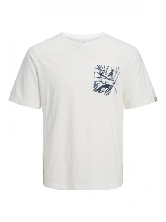 Foto van product JACK & JONES Shirt 'JORCrayon' nachtblauw / wit gemêleerd