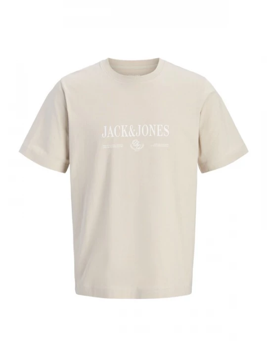 Foto van product JACK & JONES Shirt 'JORFREDERIKSBERG' taupe / wit