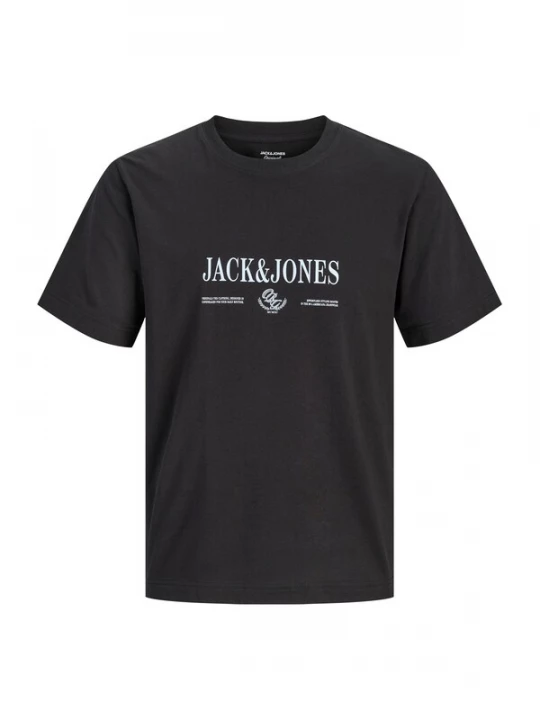 Foto van product JACK & JONES Shirt 'JORFREDERIKSBERG' zwart / wit