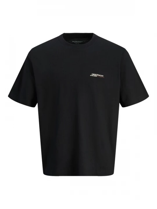 Foto van product JACK & JONES Shirt 'JORIslington' kreeft / zwart / wit