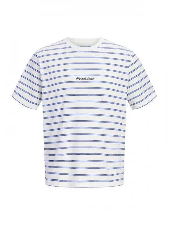 Foto van product JACK & JONES Shirt 'JORNorrebro' blauw / zwart / wit