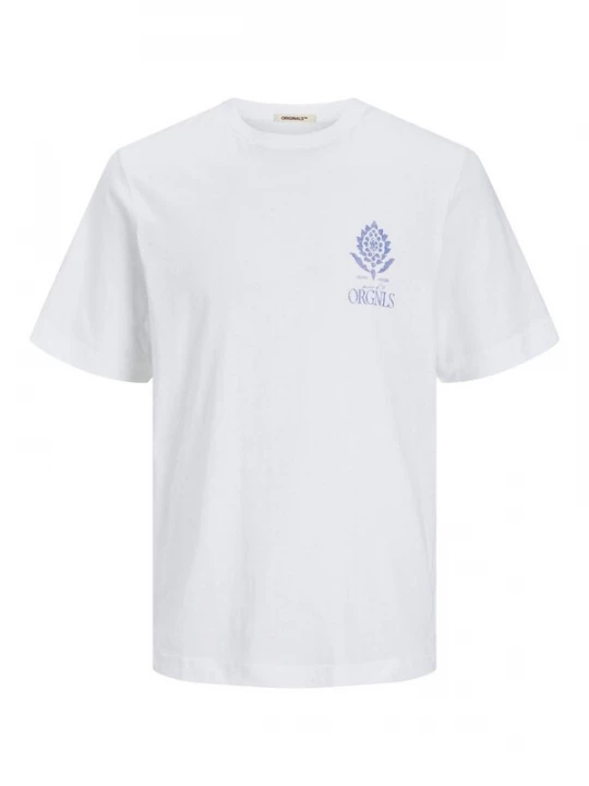 Foto van product JACK & JONES Shirt 'JORNoto' blauw / wit
