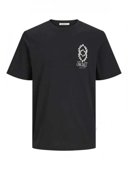 Foto van product JACK & JONES Shirt 'JORNoto' zwart / wit