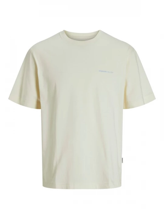 Foto van product JACK & JONES Shirt 'JORPAROS EASTER' azuur / offwhite