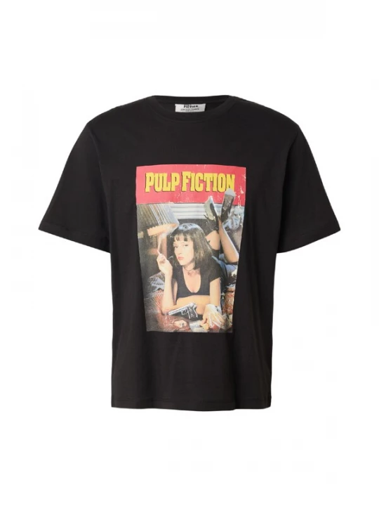 Foto van product JACK & JONES Shirt 'JORPULP FICTION' citroen / grijs / bloedrood / zwart