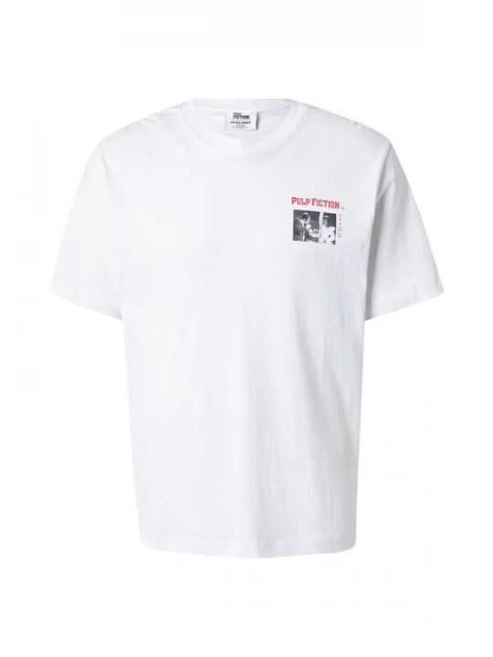 Foto van product JACK & JONES Shirt 'JORPULP FICTION DANCE' rood / zwart / wit