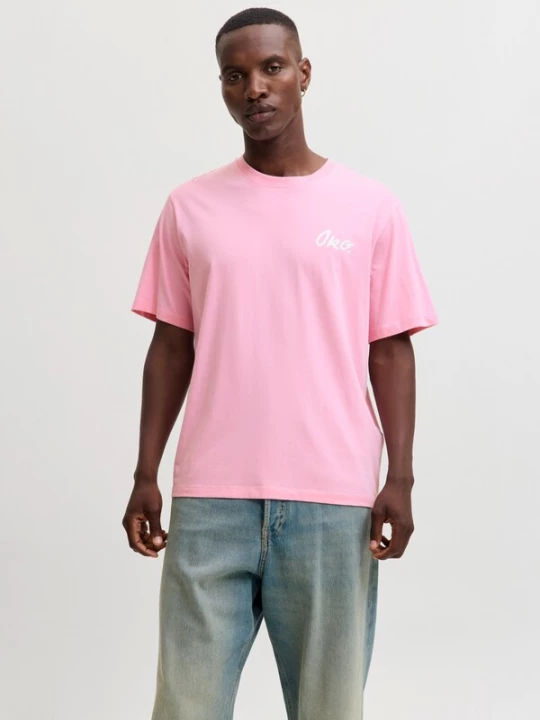 Foto van product JACK & JONES Shirt 'JORURBAN' lichtroze / wit