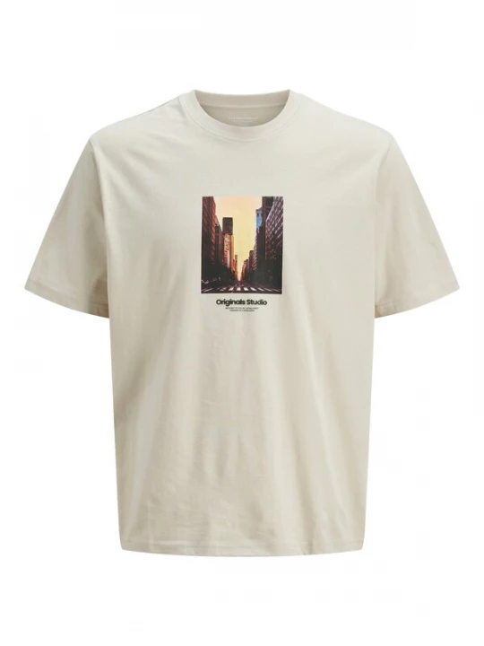 Foto van product JACK & JONES Shirt 'JORVesterbro' lichtblauw / lichtgeel / greige / zwart