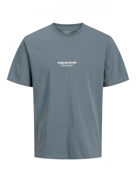 Foto van product JACK & JONES Shirt 'JORVesterbro' saffier / wit