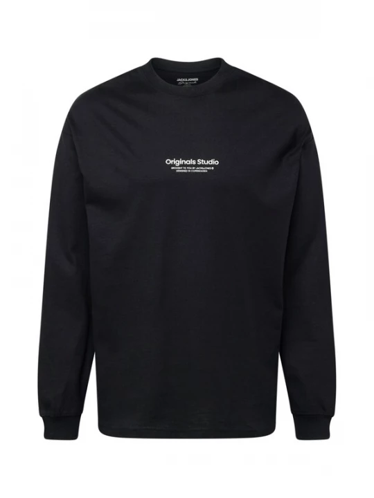 Foto van product JACK & JONES Shirt 'JORVesterbro' zwart / wit