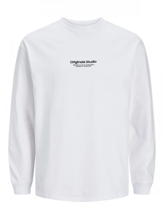 Foto van product JACK & JONES Shirt 'JORVesterbro' zwart / wit