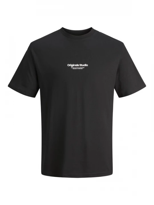 Foto van product JACK & JONES Shirt 'JORVesterbro' zwart / wit