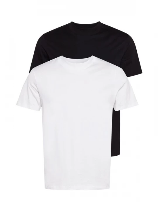 Foto van product JACK & JONES Shirt 'JPRBLA' zwart / wit