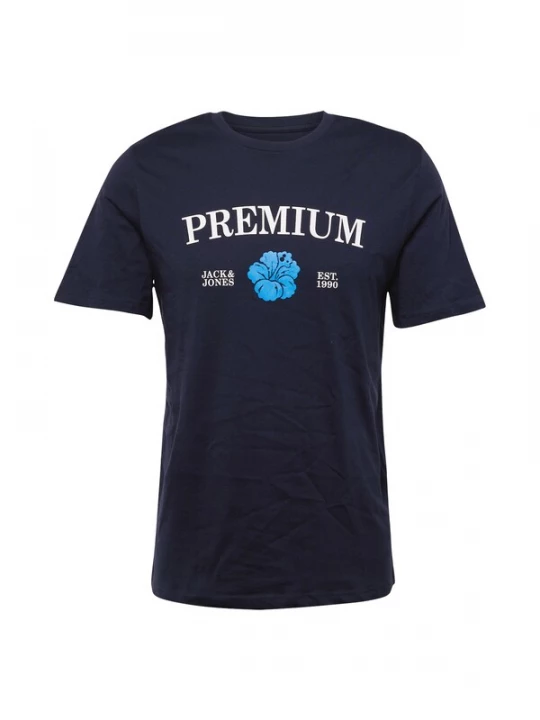 Foto van product JACK & JONES Shirt 'JPRBLAAlfie' azuur / donkerblauw / wit