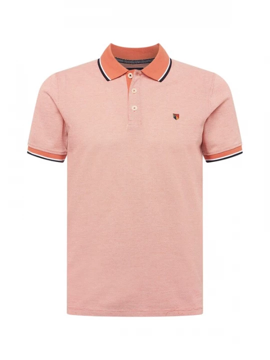 Foto van product JACK & JONES Shirt 'JPRBluwin' nachtblauw / geel / abrikoos / wit