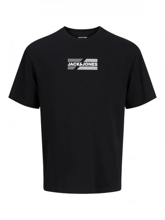 Foto van product JACK & JONES Shirt 'JWHCorp' grijs / zwart / offwhite