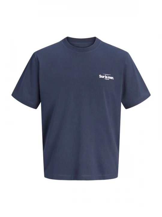Foto van product JACK & JONES Shirt lichtblauw / bruin / donkergrijs / wit