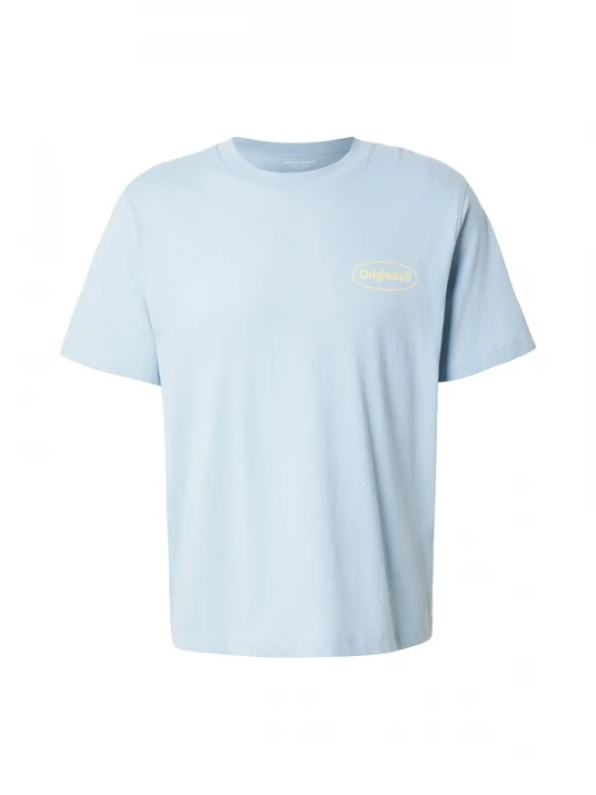 Foto van product JACK & JONES Shirt lichtblauw / groen / lichtroze / wit