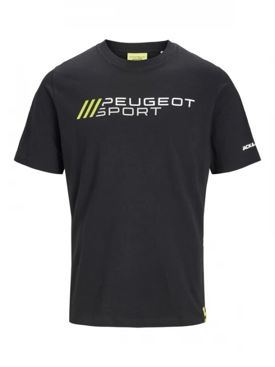 Foto van product JACK & JONES Shirt limoen / zwart / wit