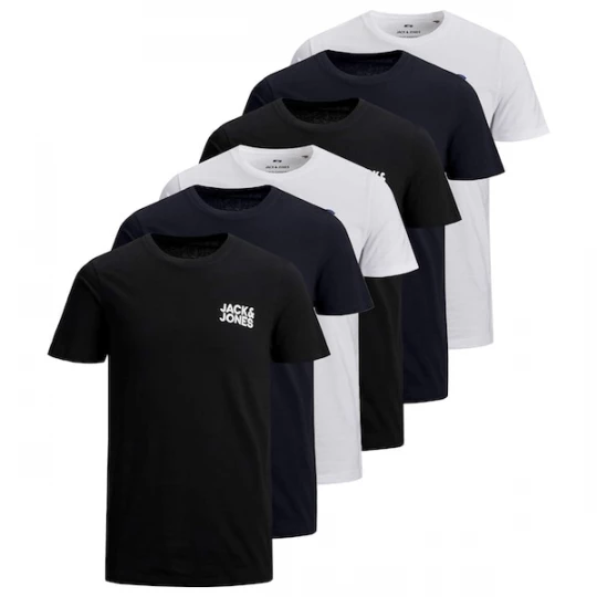Foto van product JACK & JONES Shirt marine / zwart / wit
