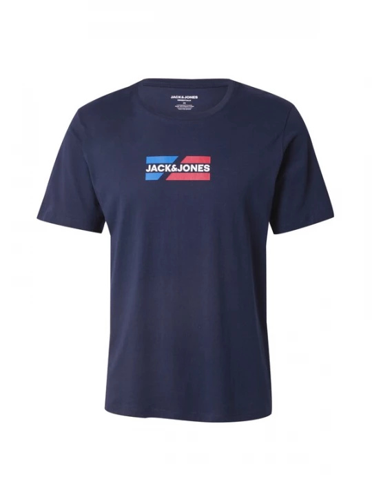 Foto van product JACK & JONES Shirt navy / azuur / rood / wit