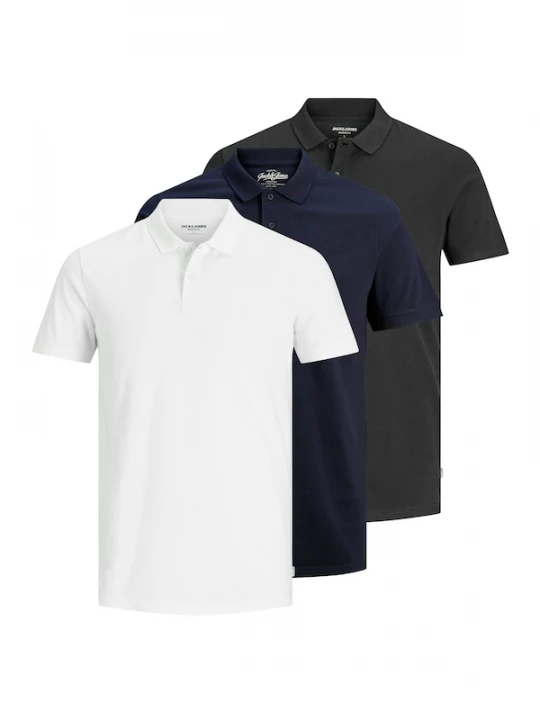 Foto van product JACK & JONES Shirt navy / donkergroen / offwhite