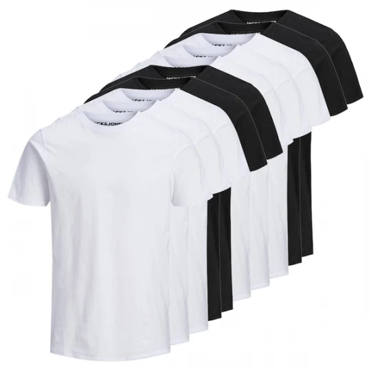 Foto van product JACK & JONES Shirt navy / zwart / wit
