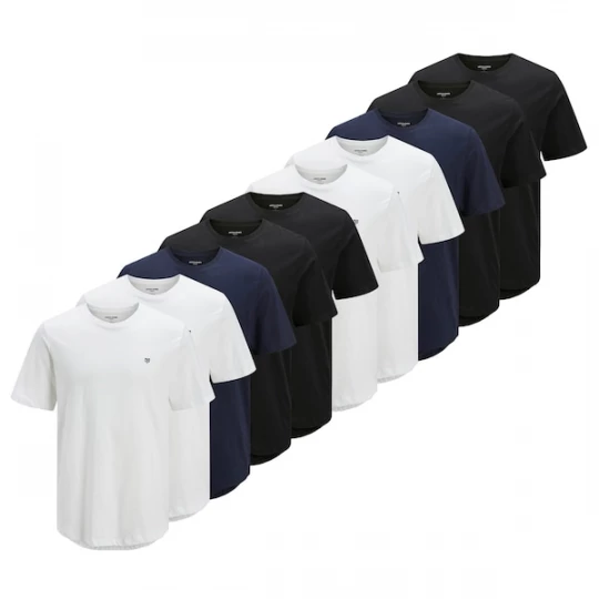 Foto van product JACK & JONES Shirt navy / zwart / wit
