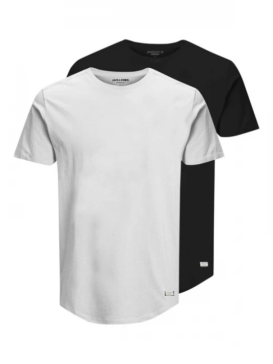Foto van product JACK & JONES Shirt 'Noa' zwart / wit