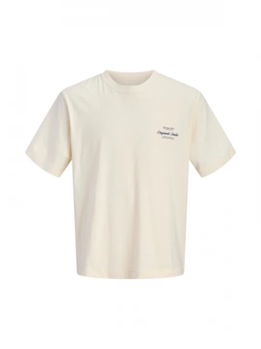 Foto van product JACK & JONES Shirt 'Norrebro' beige / blauw