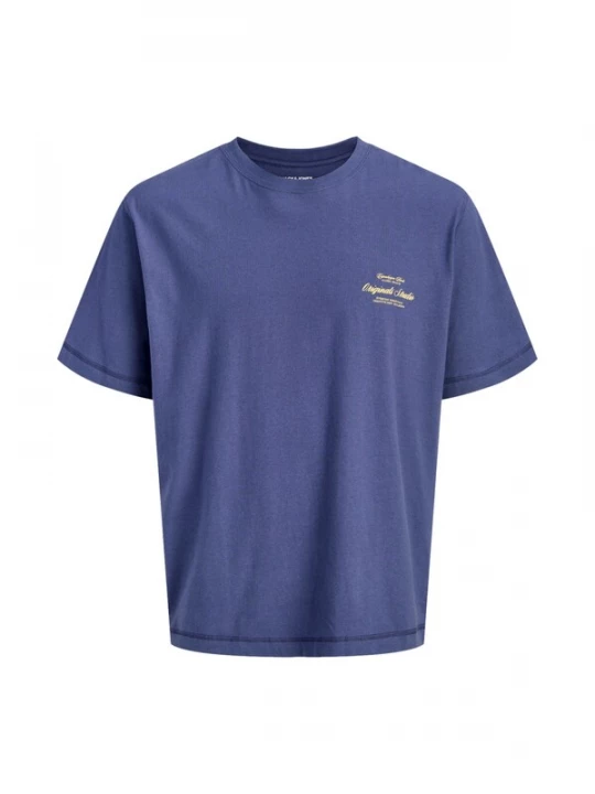 Foto van product JACK & JONES Shirt 'Norrebro' blauw / geel