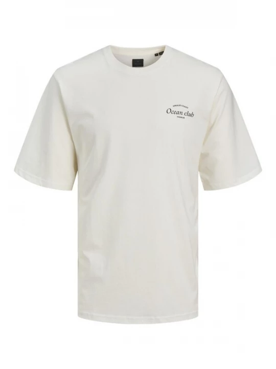 Foto van product JACK & JONES Shirt 'Ocean Club' zwart / wit